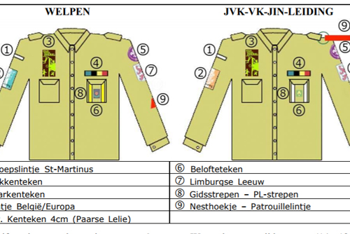 Sint-Martinus den XIIde - Uniform